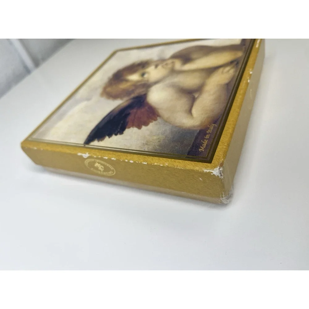 Saponificio Artigianale Fiorentino Raphael Cherub Angel Soap 4 Round‎ Relief